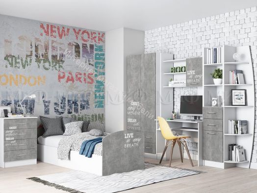 Комод Юниор-2 ЛДСП Лофт