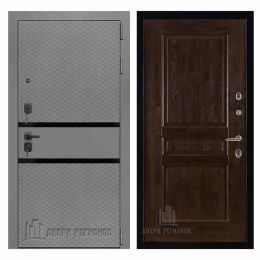 Дверь входная Двери Регионов Президент Тренд 2 Силк Титан Виктория Античный Орех