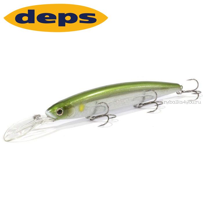 Воблер DEPS Balisong Minnow 130SF Longbill 130 мм / 26.5 гр / тест 2.5-3 гр / цвет: 20