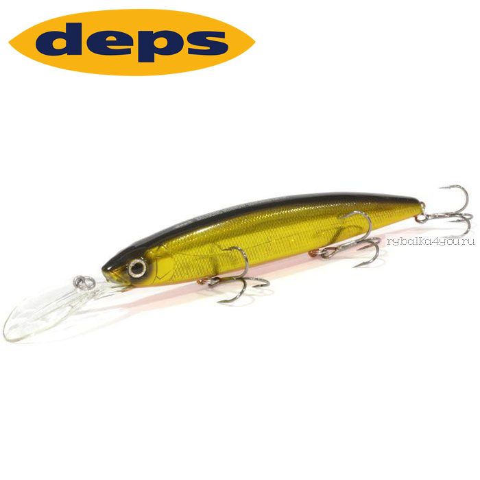 Воблер DEPS Balisong Minnow 130SF Longbill 130 мм / 26.5 гр / тест 2.5-3 гр / цвет: 22