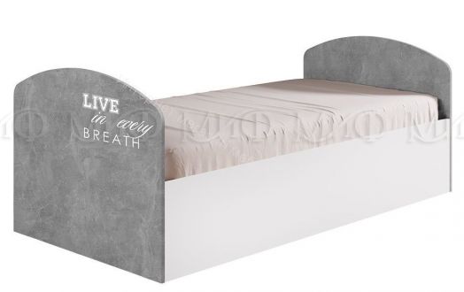 Кровать Юниор-2 ЛДСП 2,0*0,8 м Лофт