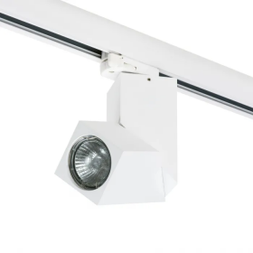 Светильник Трековый с Трехфазным Адаптером Lightstar ILLUMO HP16 A3T051056 Белый, Металл / Лайтстар