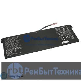 Аккумуляторная батарея для ноутбука Acer Aspire Swift 3 SF3 (AC14B7K) 15.28V 3320mAh черная