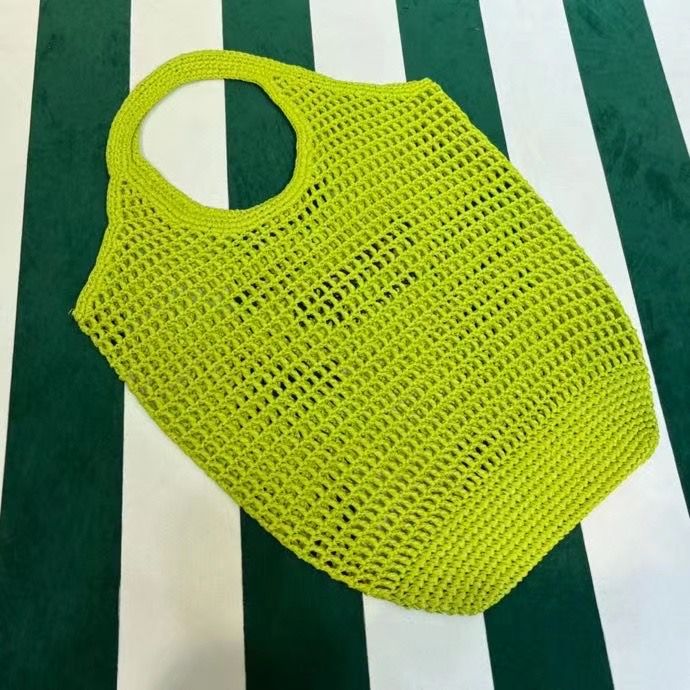 Prada Raffia Tote Bag 51x45 cm