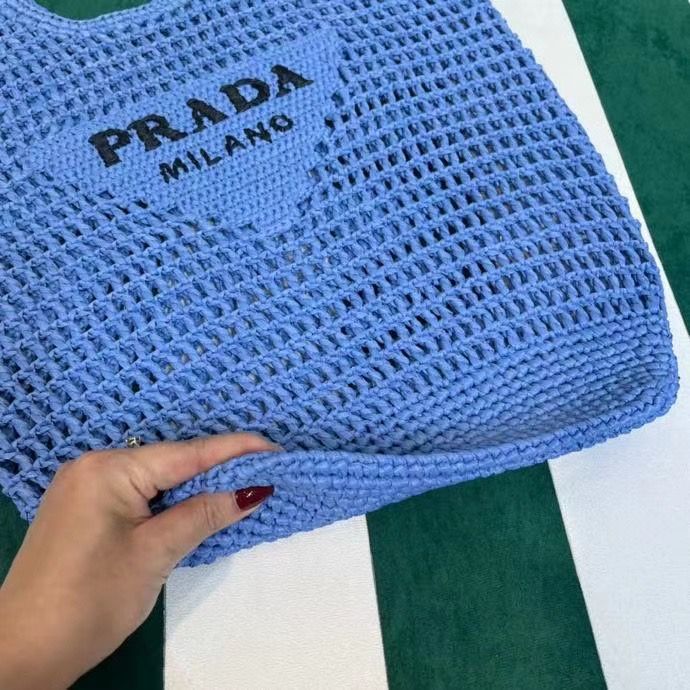 Prada Raffia Tote bag 51x45 cm