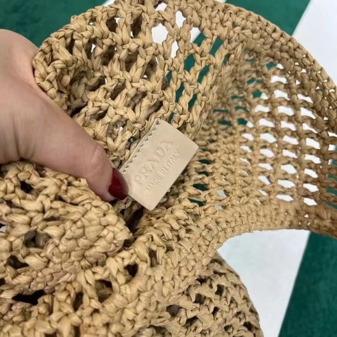 Prada Raffia Tote bag 51x45 cm