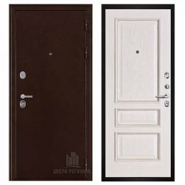 Дверь входная Двери Регионов ФЕНИКС 3К Вена Белая патина тон 17