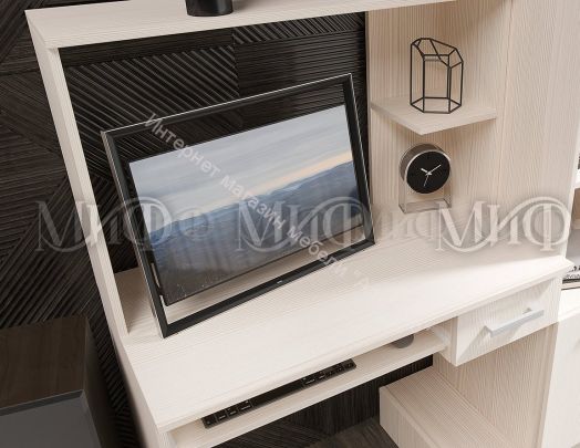 Стол компьютерный №3 Сандал светлый