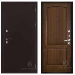 Дверь входная Двери Регионов Термо 3 Медный Антик Фоборг Античный Орех