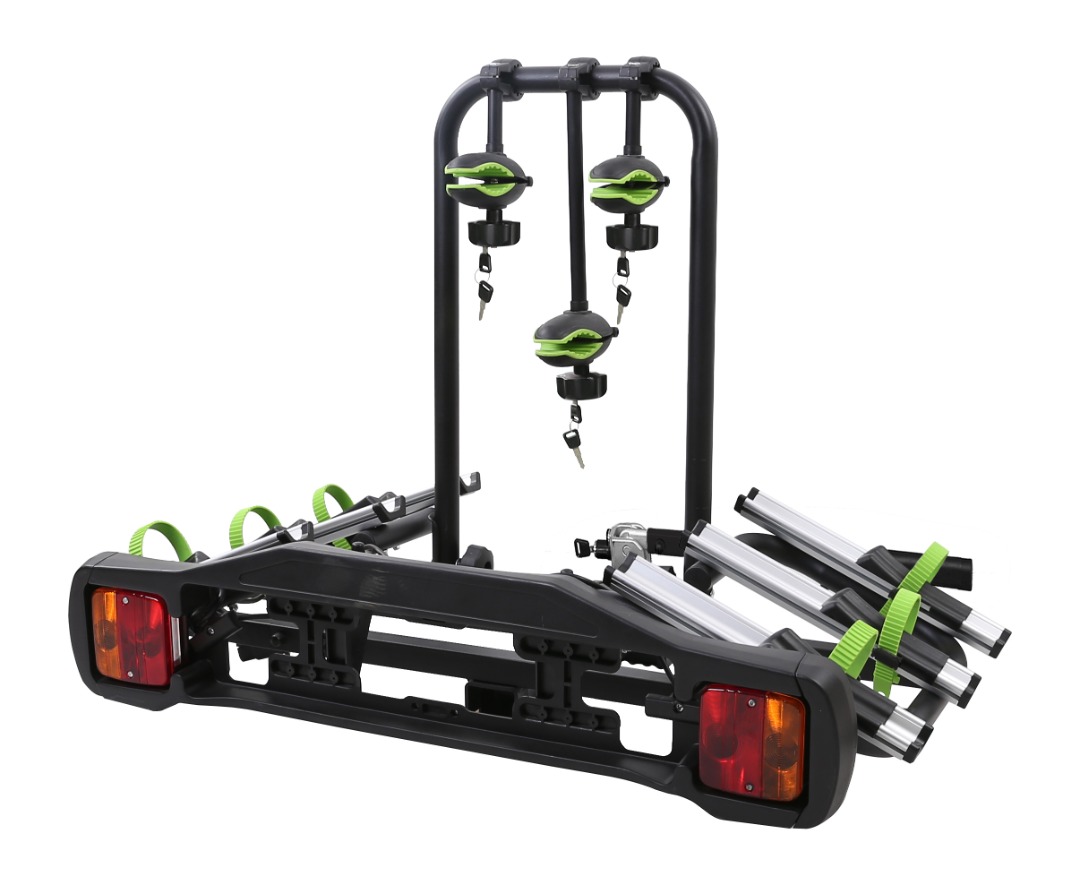 Велоплатформа WellTour-3 на фаркоп для 3 велосипедов