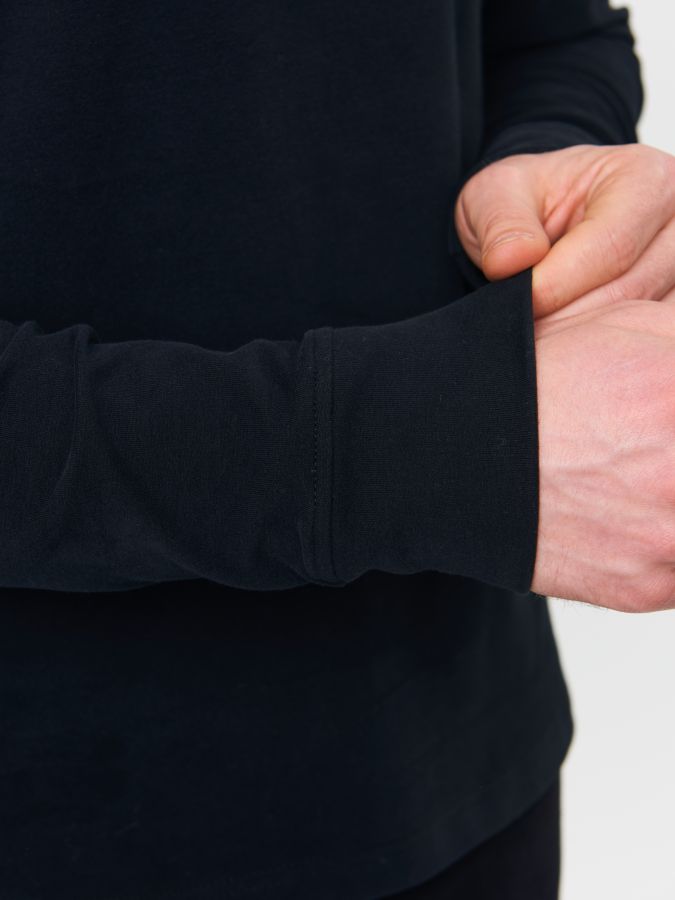 Кофта мужская черная