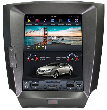 CARMEDIA ZF-1130-Q6-DSP-8-128-LTE Tesla-Style для Lexus IS (с 2006г.в. по 2010г.в.) любые комплектации