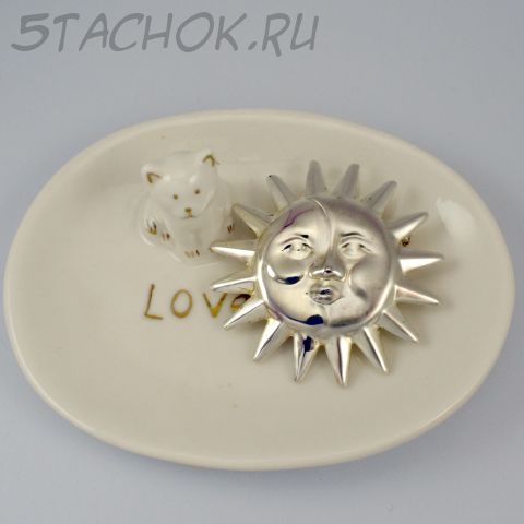 Брошь "Солнце-луна" (США)