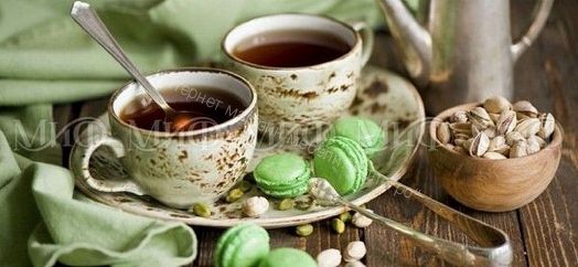 Стол обеденный прямоугольный 1000*670 фотопечать Чёрный Чай