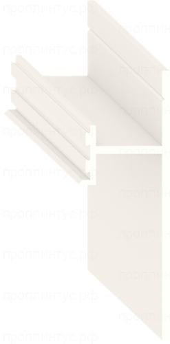 Теневой плинтус скрытого монтажа Pro Design 380 под покраску