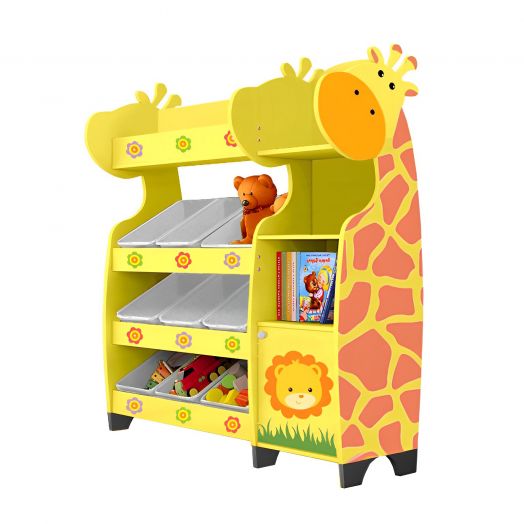 РКСХ25/8 Стеллажная наклонная система хранения "Жирафик" (Жёлтый)