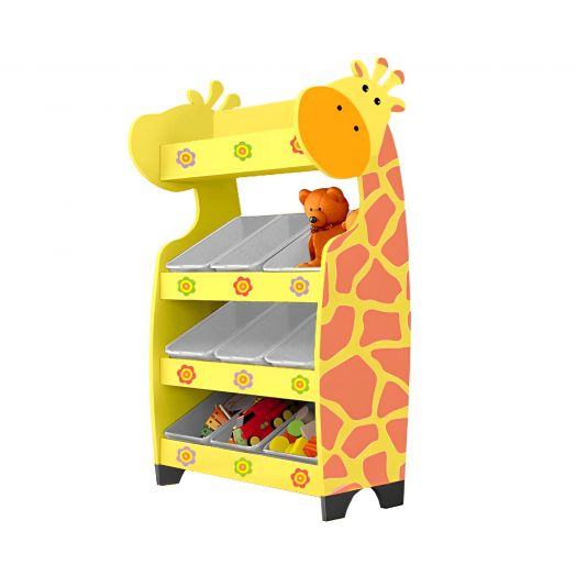 РКСХ25/7 Стеллажная наклонная система хранения "Жирафик" (Жёлтый)