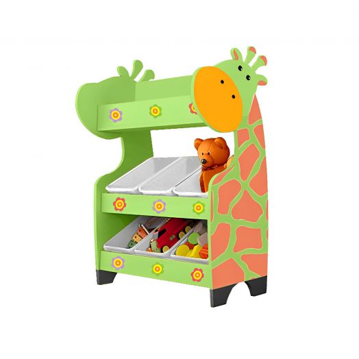 РКСХ25/27 Стеллажная наклонная система хранения "Жирафик" (Лайм)