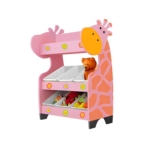 РКСХ25/19 Стеллажная наклонная система хранения "Жирафик" (Розовый)