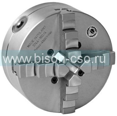 Польский токарный патрон BISON 3744-125-4 DIN 55029 Кэмлокк