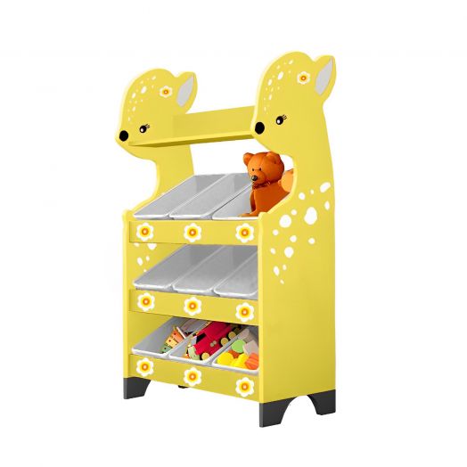 РКСХ34/06 Стеллажная наклонная система хранения "Олененок" (Жёлтый)