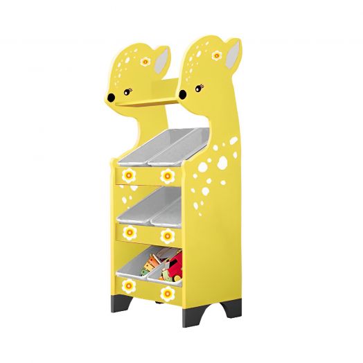 РКСХ34/04 Стеллажная наклонная система хранения "Олененок" (Жёлтый)