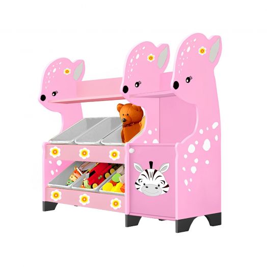 РКСХ35/07 Стеллажная наклонная система хранения "Олененок" (Розовый)