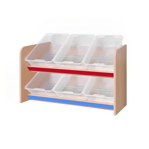 РКСНСХ-18 Стеллажная наклонная система хранения (940х400х1000мм)