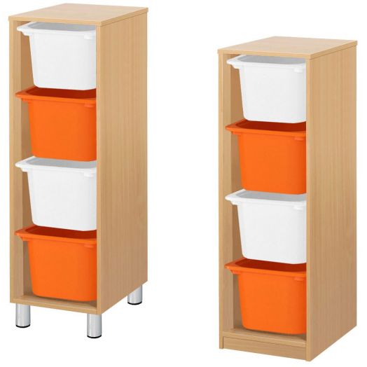 РКСВСХ-1/44 Стеллажная выдвижная система хранения (350х400х1100мм)