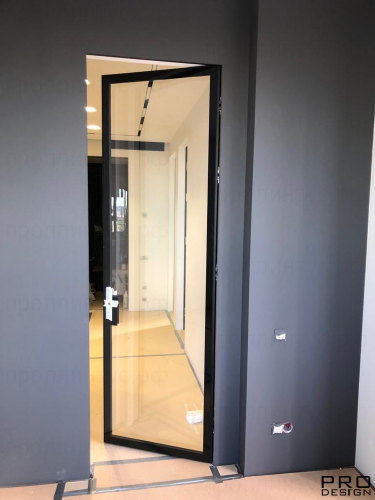 Комплект скрытой двери Pro Design Glass стекло на выбор, внутреннего открывания