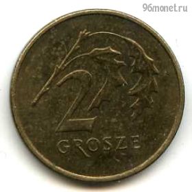 Польша 2 гроша 2007