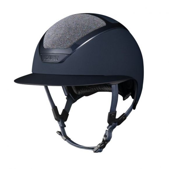 Шлем (жокейка) Kask Star Lady 2.0 Crystals Carpet Navy-Parsh