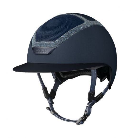 Шлем (жокейка) Kask Star Lady 2.0 Crystals Frame Navy