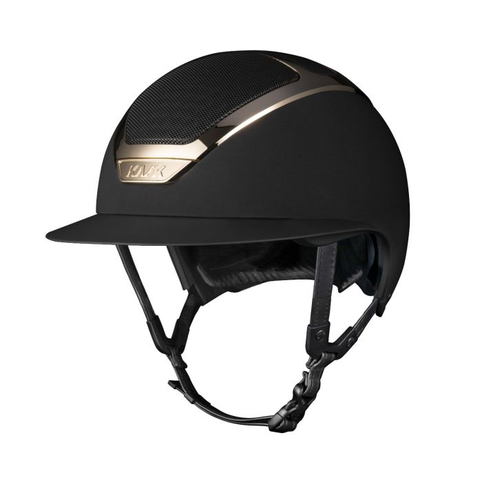 Шлем (жокейка) Kask Star Lady Chrome 2.0 Black-Gold