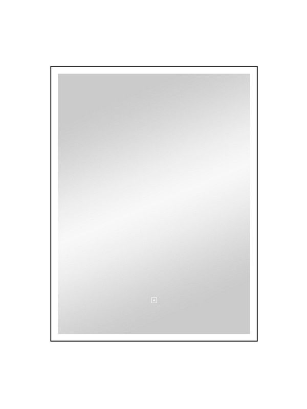 Зеркало Континент Frame black standart 600x800 ЗЛП948