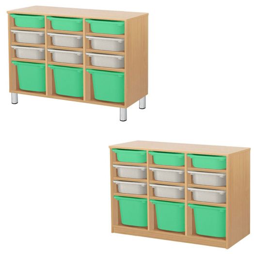 РКСВСХ-3/71 Стеллажная выдвижная система хранения (1000х400х900мм)