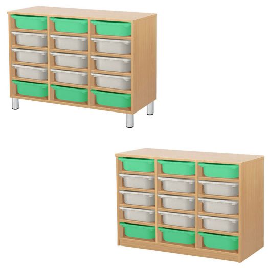 РКСВСХ-3/69 Стеллажная выдвижная система хранения (1000х400х1000мм)