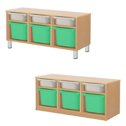 РКСВСХ-3/85 Стеллажная выдвижная система хранения (1000х400х500мм)