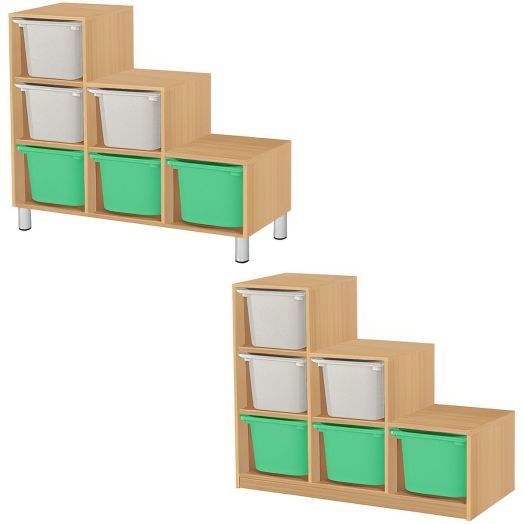 РКТКСХ-К/137 Тумба комбинированная (1000х400х1200мм)