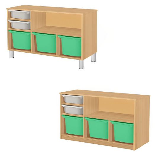 РКТКСХ-К/118 Тумба комбинированная (1000х400х700мм)