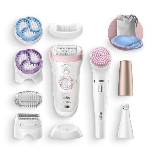 Эпилятор Braun 9-975 Silk-epil 9 Beauty Set + эпилятор для лица
