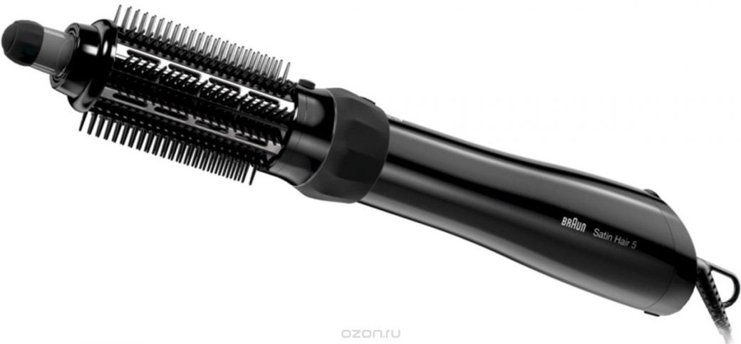 Фен-щетка Braun AS 530, черный