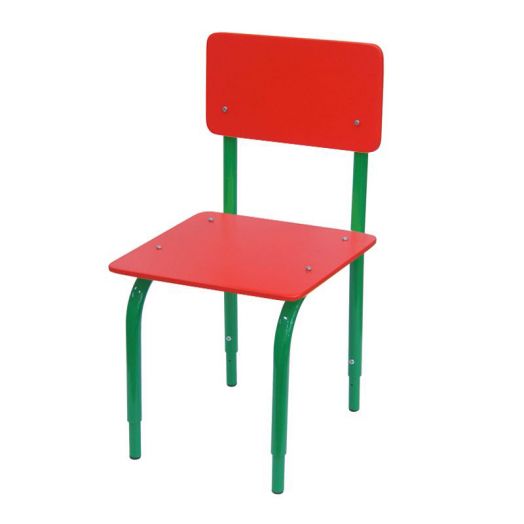 РК2/154 Стул детский на металлокаркасе регулируемый МДФ