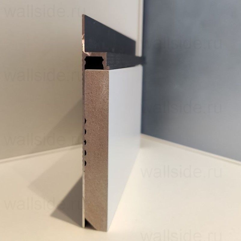 МДФ вставка в скрытый плинтус 60-250 мм