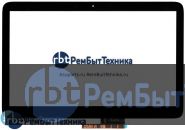 Сенсорное стекло (тачскрин)  HP TCP14G07 V0.4 черное