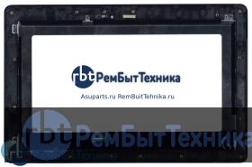 Модуль (Матрица, экран, дисплей + тачскрин)  Asus Transformer Book T100 / T100TA 1010 черный с рамкой