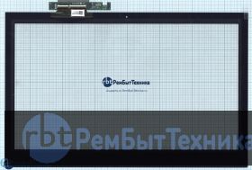 Сенсорное стекло (тачскрин)  Sony Vaio SVT15 черное