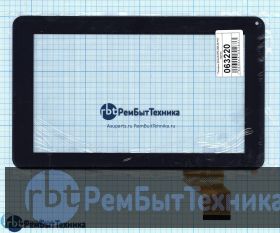 Сенсорное стекло (тачскрин) DHS JD-FPC-090-09 FHX черное