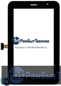 Сенсорное стекло (тачскрин)  Samsung Galaxy Tab 7.0 Plus P6200 черное