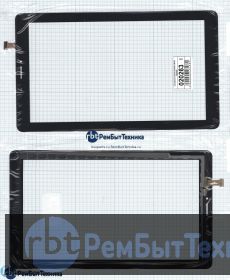 Сенсорное стекло (тачскрин) ZYD101-36V01 черное